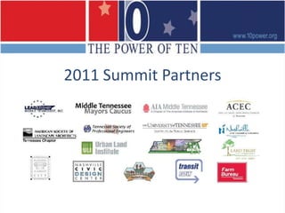 The Power of Ten Regional Summit 2008 TDEC emissions inventory data 