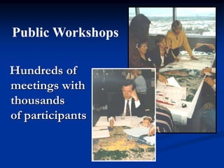 Improved ProcessVALUES  (What do people want?)          VISION (How will our Region provide it?)			   STRATEGY (How do we implement?)PLAN                                        FUND                                                  BUILD