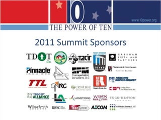 2011 Summit Sponsors