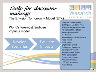 Existing Rail SystemTRAX light rail – 15-mile Sandy/Salt Lake Line, opened Dec. 1999TRAX light rail – 2.5-mile University Line, opened Dec. 2001TRAX light rail – 1.5-mile Medical Center Line, opened Sept. 2003 TRAX light rail – 1-mile Intermodal Hub Extension, opened April 2008FrontRunner – 44-mile commuter rail line from Ogden to Salt Lake City, opened April 2008
