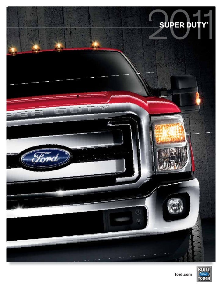 Capital Ford Raleigh >> 2011 Super Duty Brochure Capital Ford Raleigh >> 2011 Super Duty Brochure