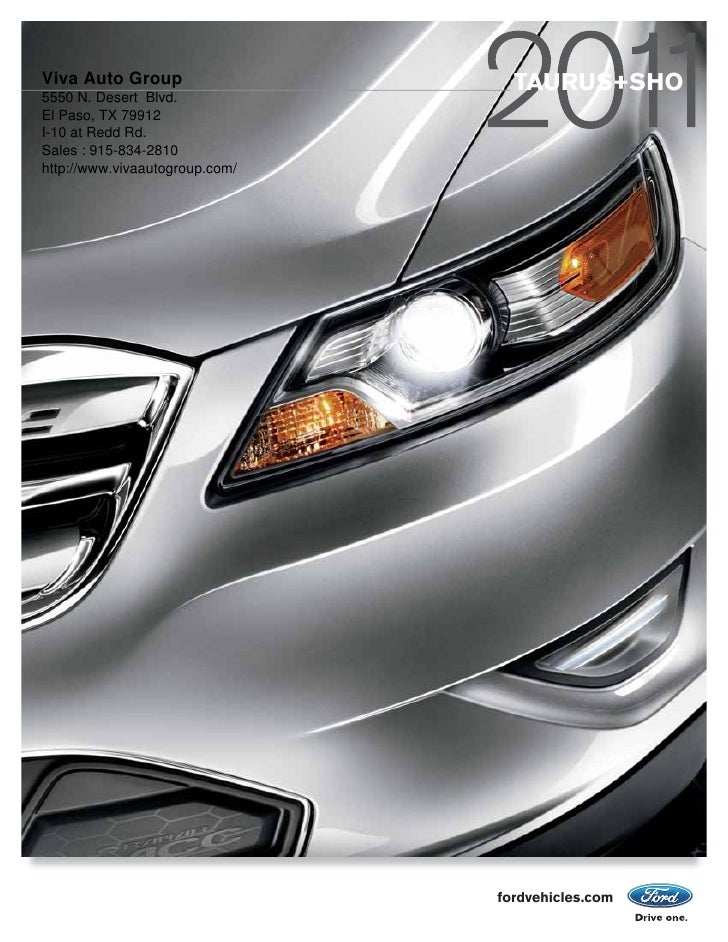 2011 Ford Taurus Ford of Viva Auto Group El Paso TX
