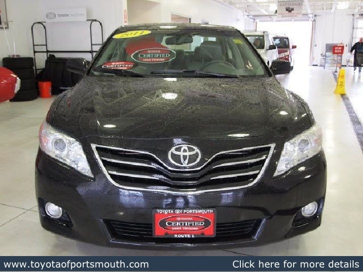 Used 2011 Toyota Camry XLE Portsmouth NH Toyota Dealer