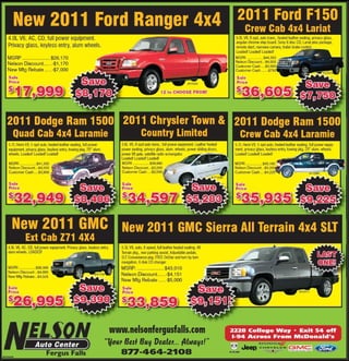 2011 Trucks Sale Special MN | Ford Dodge GMC Dealer near Fargo