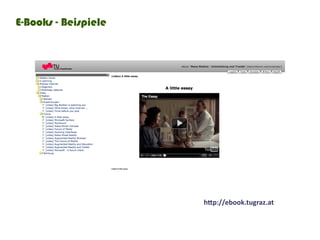 E-Books - Beispiele




                      http://ebook.tugraz.at
 