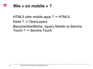 Die skalierbare Cloud-Architektur von  « map.geo.admin.ch » 