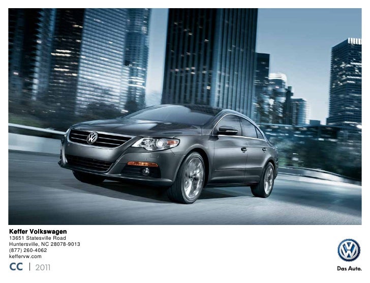 2011 Volkswagen C.C Keffer Volkswagen Charlotte NC