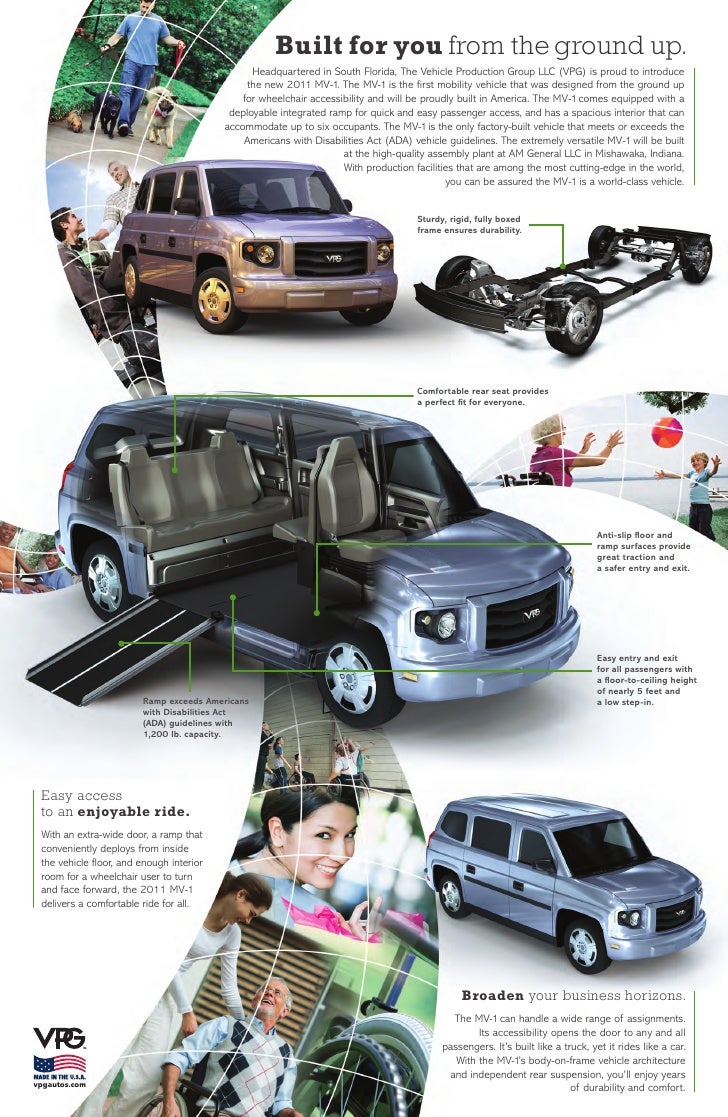 2011 VPG MV1 Brochure