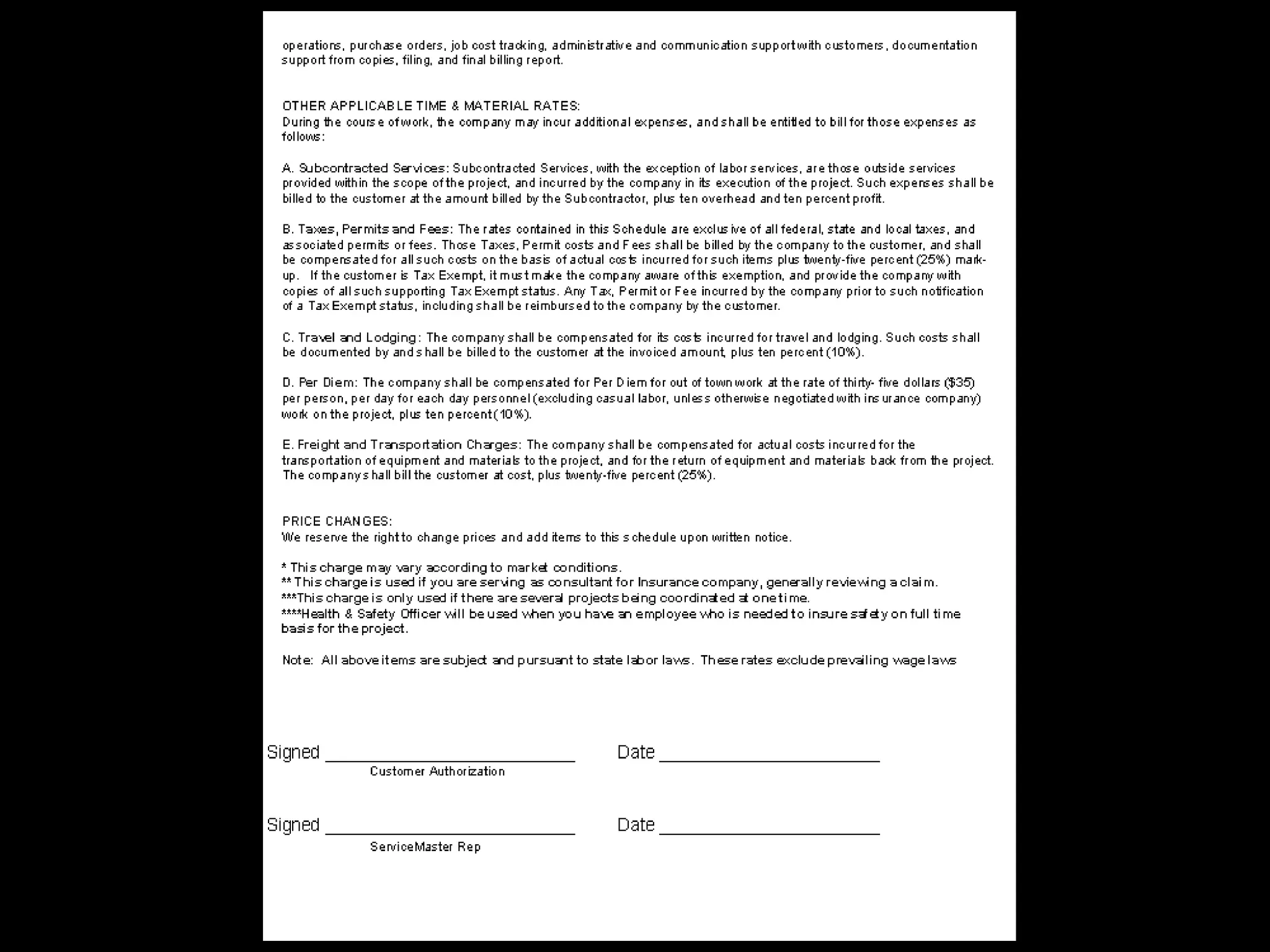 What is your deductible?42011 ServiceMaster Clean. All right reserved.                                                                                                                                                 2011 RAM Program