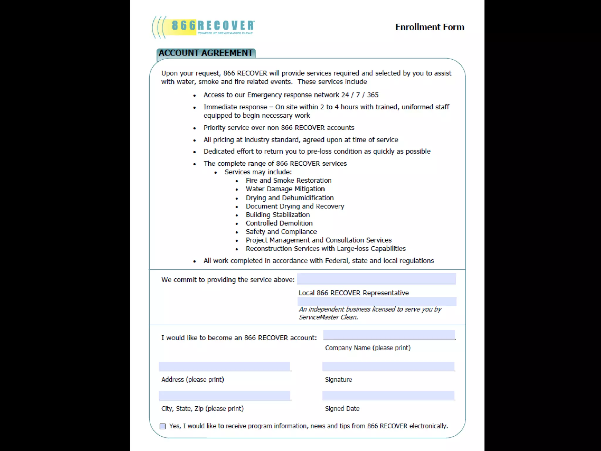 Know company safety rules182011 ServiceMaster Clean. All right reserved.                                                                                                                                                 2011 RAM Program