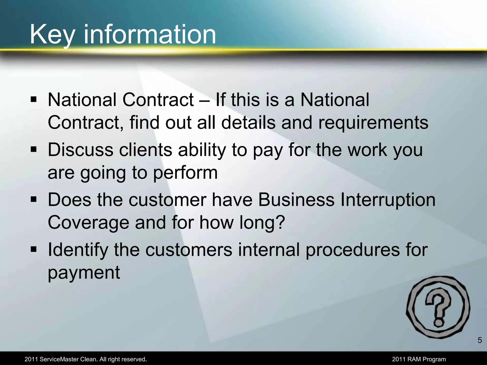 Key informationWho is your carrier?