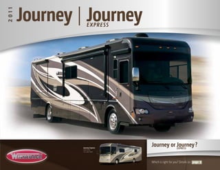 Journey | Journey
              E xpr Ess




         Journey express
                           Journey or Journey ?
                                      ExprEss
         tauPE PEaRl
         Full-Body Paint




                           Which is right for you? details on   8
 