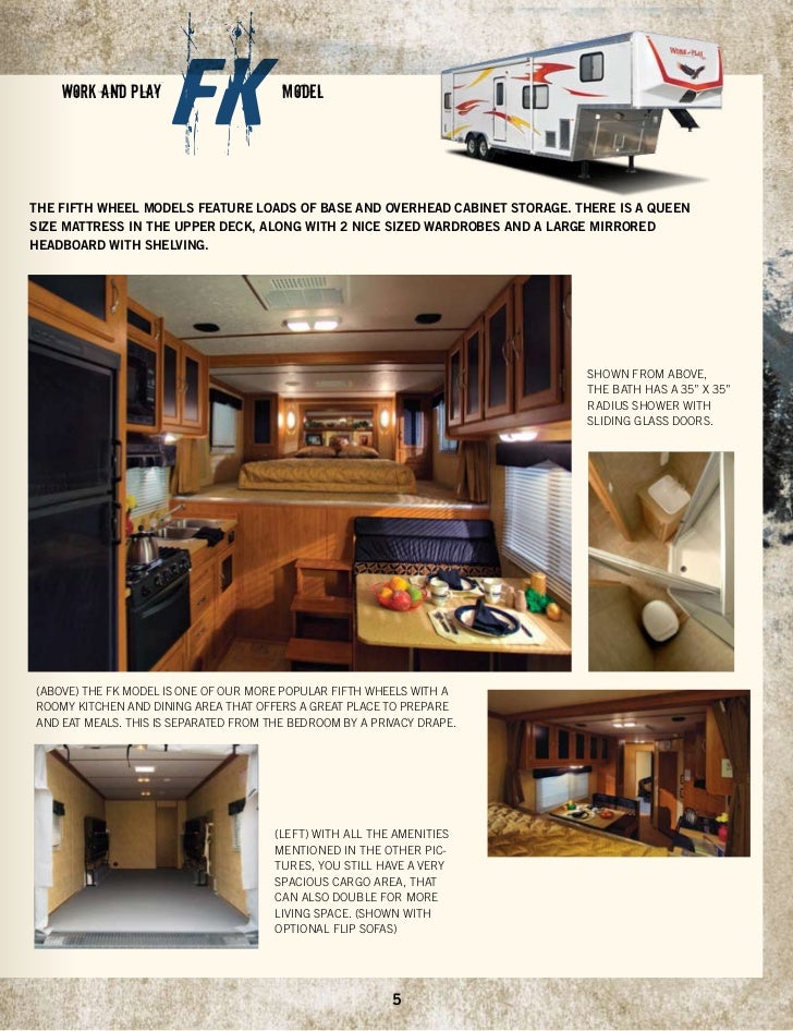 2011 Work And Play Toy Hauler