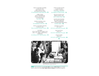 PEGGY (SNYDER) STAMPER                           JOHN SCHNELLINGER
             CLASS OF 1958                               CLASS OF 2010
           FIRST GRAD CLASS                           FOOTBALL / BASEBALL
       AUTHOR OF NC HYMN                              Uncle Doug, Aunt Suzy,
W. Scott Stamper & Sally (Snyder) Ross - 53      Joe Meghan & Chelan Yenney - 16

           LARRY STERN                                 MEGAN ZLATOS 2001
        STEVE STERNBERGER                               BRIAN ZLATOS 2007
        NCHS CLASS OF 1967                            Steve & Betsy Zlatos - 53
          GO PANTHERS!
           Larry Stern - 53                          KUDOS AND THANKS
                                                      DR. JAMES MERVILDE
      NORTH CENTRAL GOLF                              GREAT LEADERSHIP
         GO PANTHERS                            2010-11 ELEMENTARY PRINCIPALS
    Tom Whittaker & Ann Zerr - 53                      Suzanne Zybert - 38

    STEVE & MAUREEN WILSON                            KATHRYN ALLISON
          CLASS OF 1960                                    1971-2011
Steve & Maureen (Beutler) Wilson - 53          2010-2011 Elementary Principals - 41

              NC PRIDE                                  ANN MCNULTY
 LOVE, THE WILSON FAMILY 2010                              1988-2011
  WILL (‘91), NIKKI, CHRISTIAN &               2010-2011 Elementary Principals - 45
             CHRISTINA
Mr. William & Dr. Nikki Woodson - 15                     LITSI PLONSKI
                                                           1986-2011
                                               2010-2011 Elementary Principals - 46
                                                                 �




                             Nora Elementary School ENL Fair


1991 The Foundation awarded $15,500 in grants. Hall of Fame was started.
North Central was named Best High School in Indiana by Redbook magazine.
 