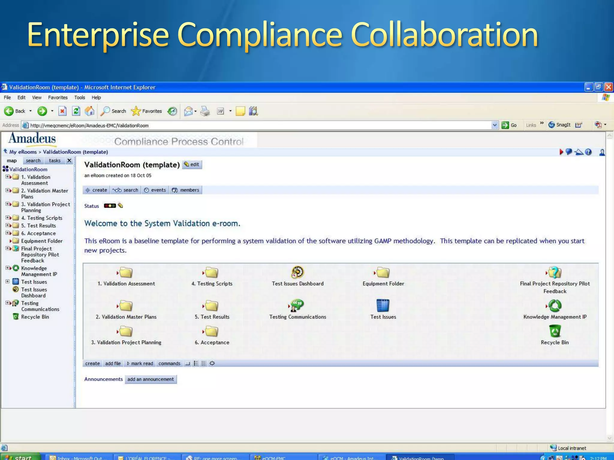 Enterprise Compliance Collaboration