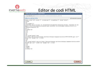 Editordecodi HTML
 