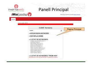 Panell Principal


               Pàgina Principal
 