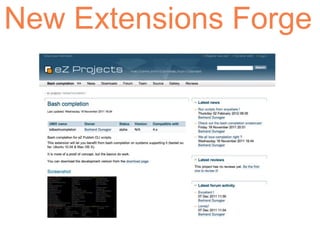 New Extensions Forge
 