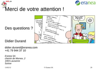 Il aura un  impact positif  sur les logiciels tiers 