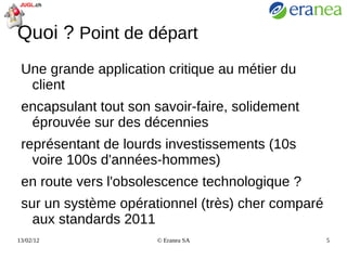 Quoi ? Continuum de solutions 