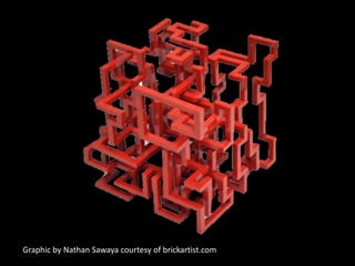 Graphic by Nathan Sawaya courtesy of brickartist.com
 