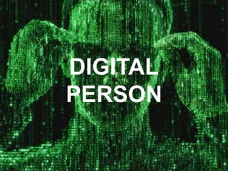DIGITAL
              PERSON

@marcedavis     Marc Davis   http://marcdavis.me
 