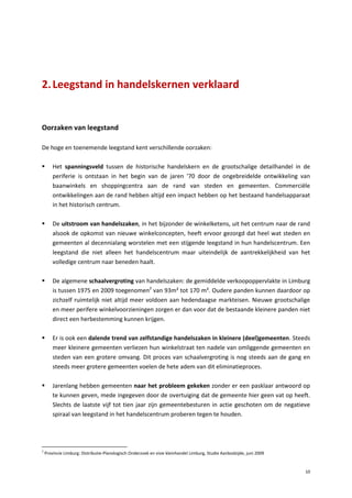 Actieplan tegen leegstand (UNIZO-Limburg) Slide 10