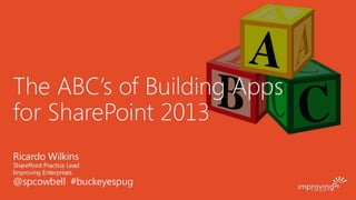 The ABC&rsquo;s of Building Apps for SharePoint 2013