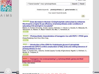 http://aims.fao.org   johannes keizer
 