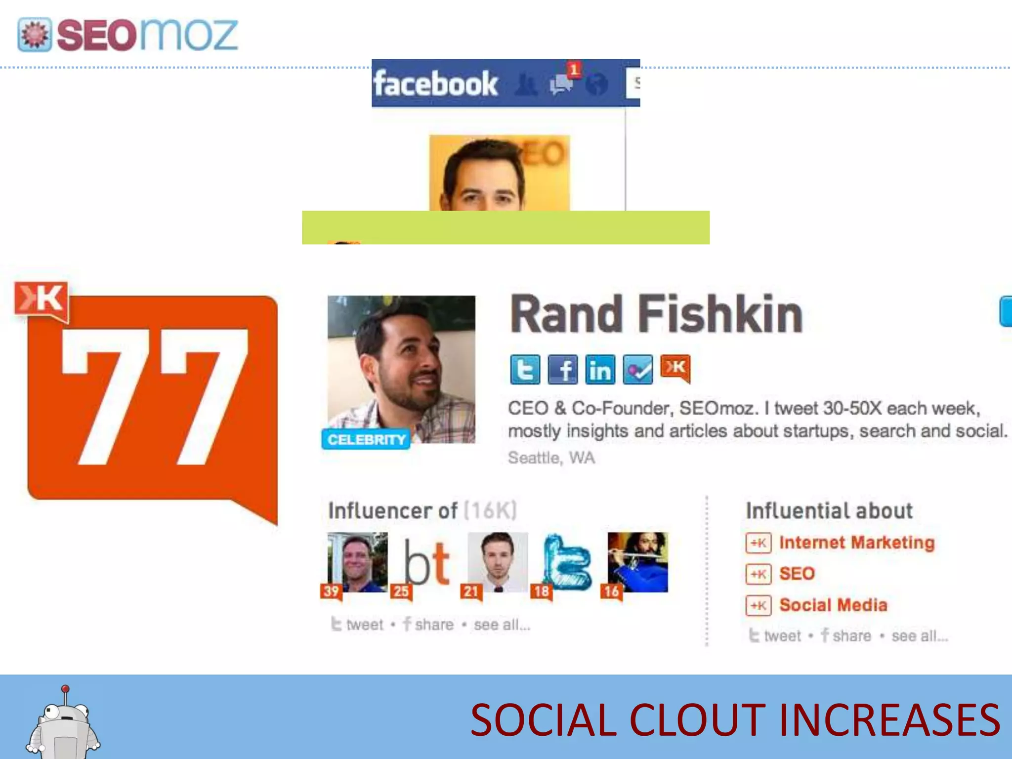 SOCIAL CLOUT INCREASES
 