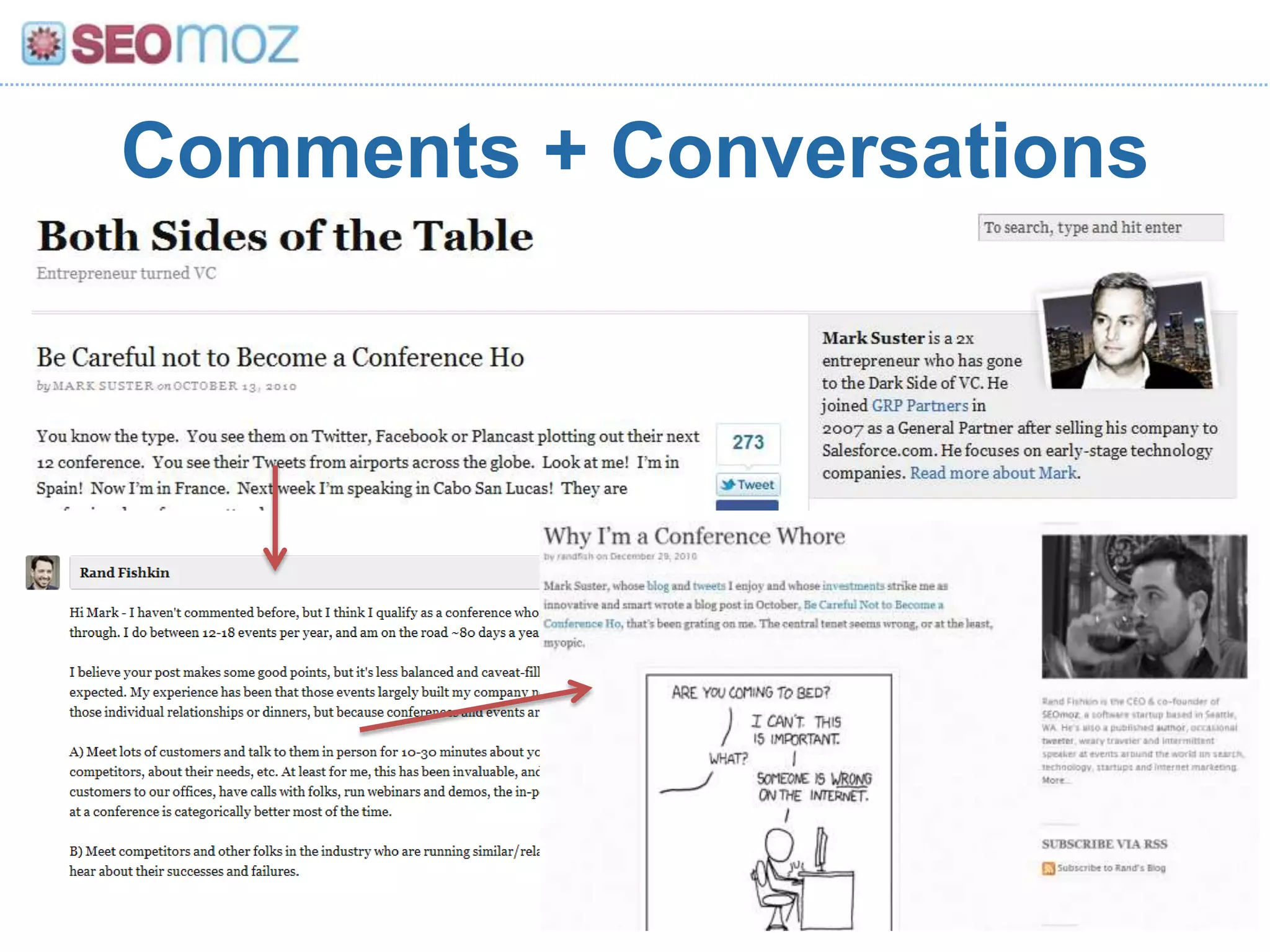 Comments + Conversations
 