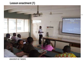 Lesson enactment (1)
 