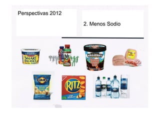 2. Menos Sodio
Perspectivas 2012
 