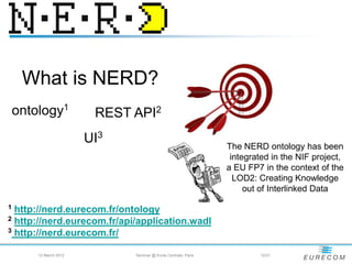 The NERD project | PDF