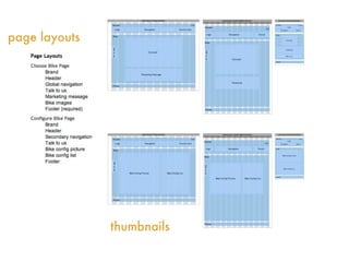 page layouts




               thumbnails
 