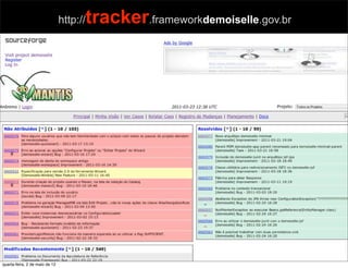 tracker.frameworkdemoiselle.gov.br
                                http://




quarta-feira, 2 de maio de 12
 