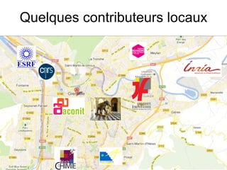 Quelques contributeurs locaux
 