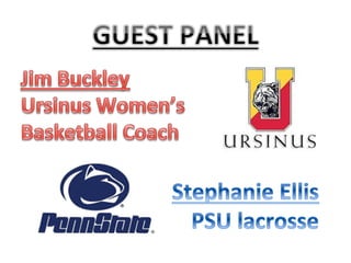 Wissahickon HS College Series Presentation: NCAA Info night (April 19, 2012)