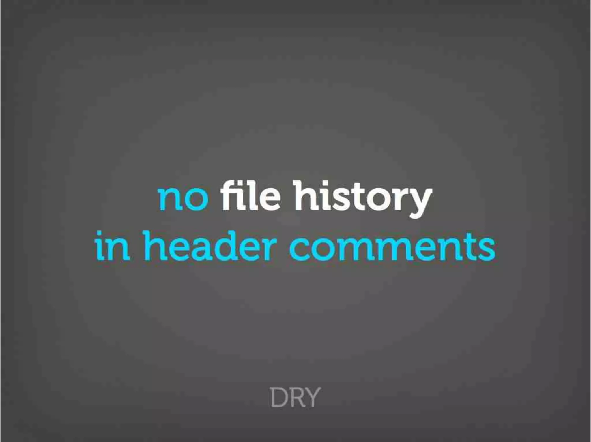 Version Control Done Right