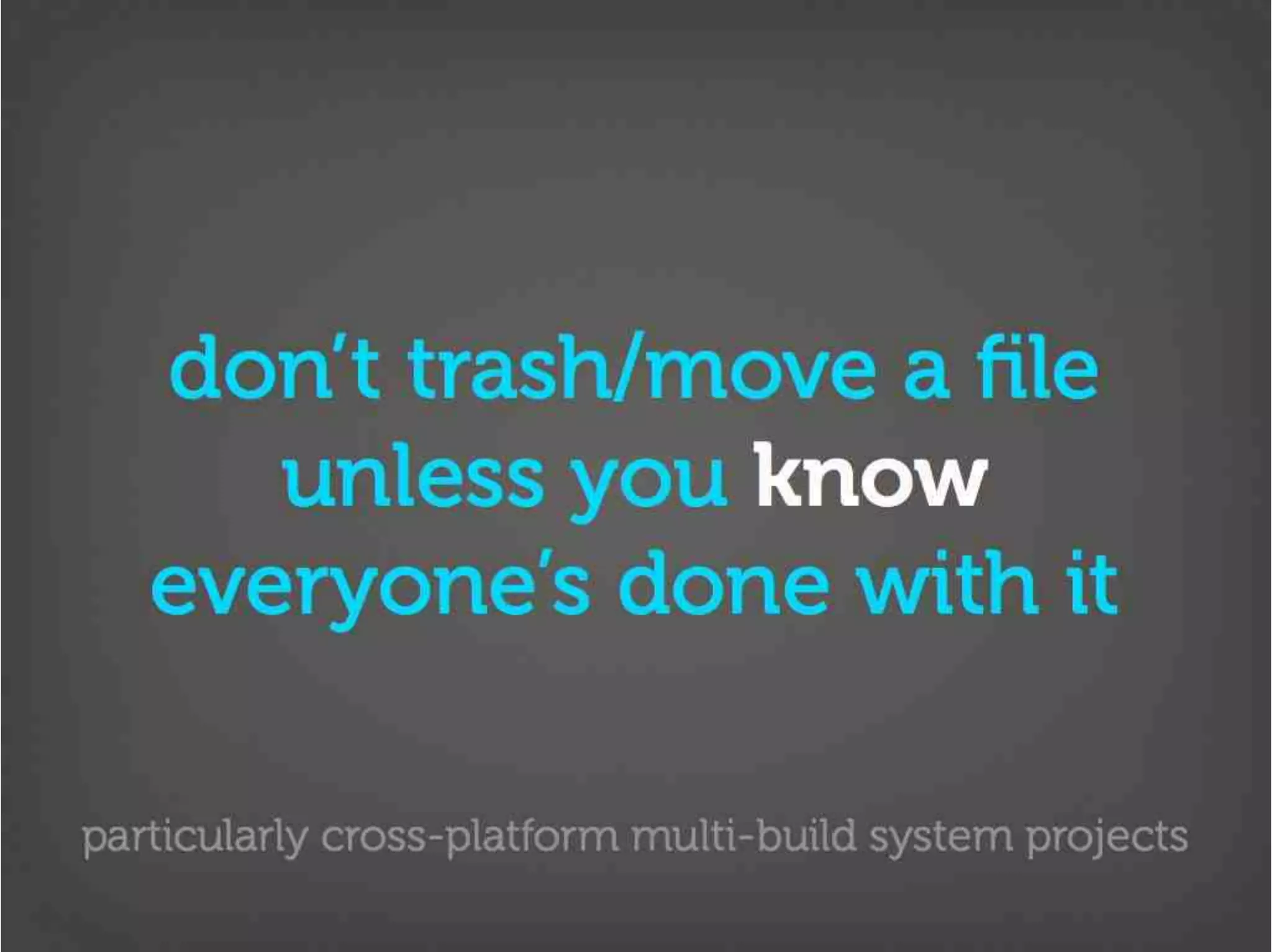 Version Control Done Right