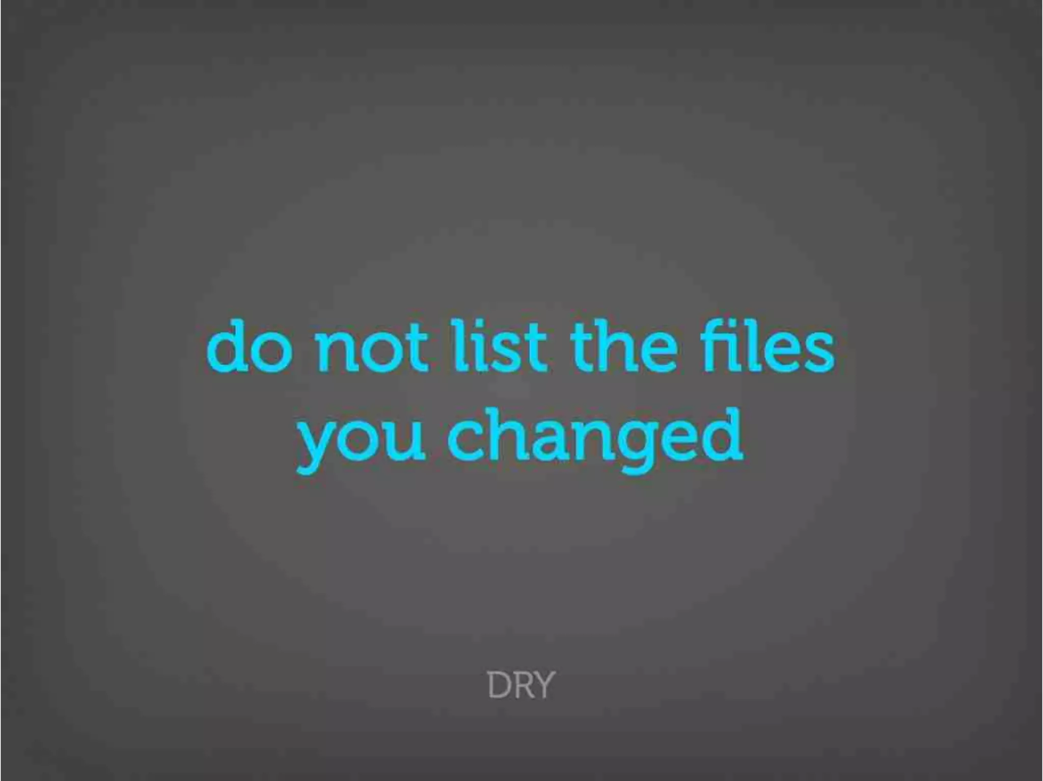 Version Control Done Right