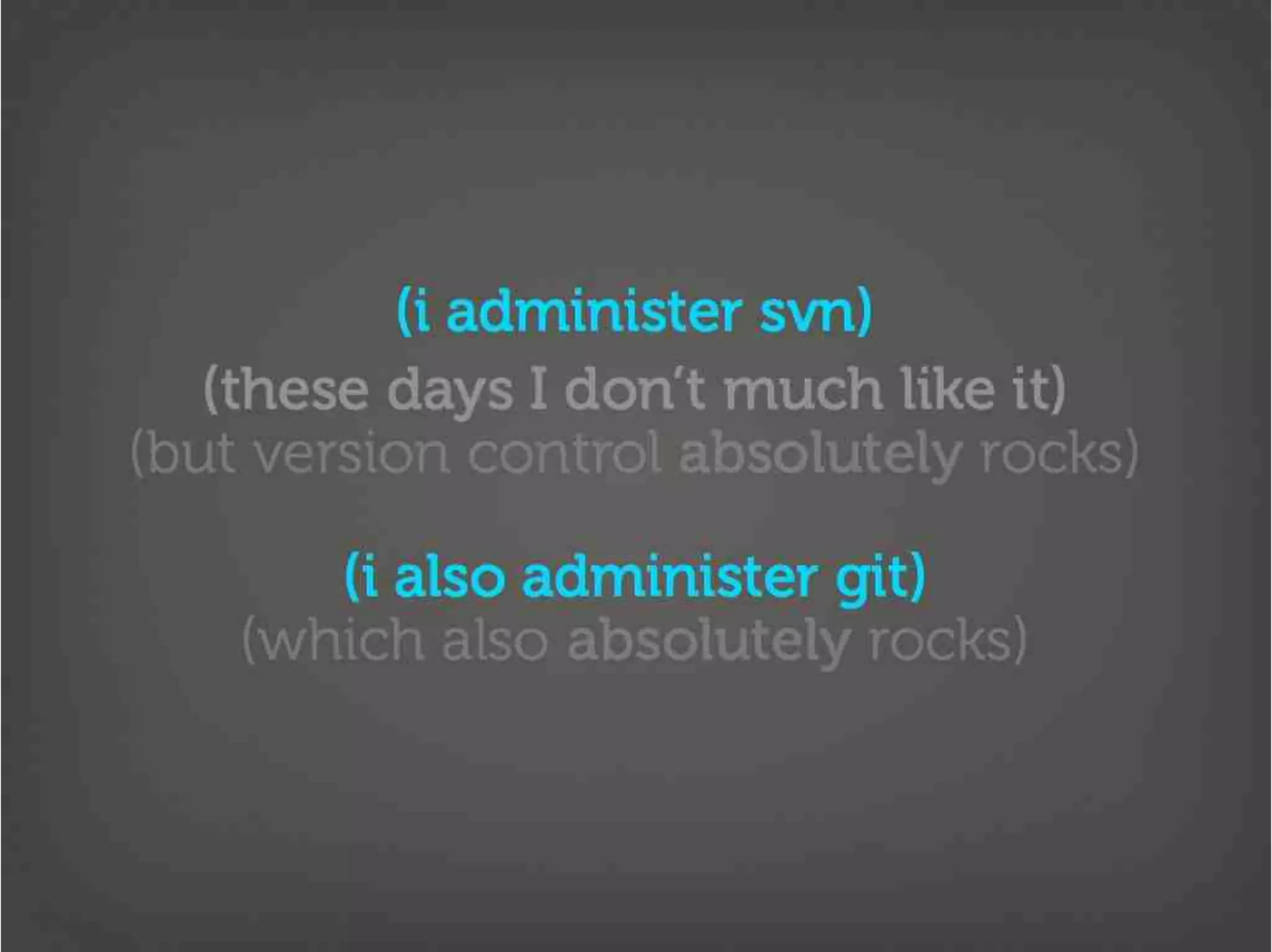 Version Control Done Right
