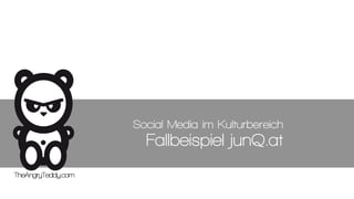 Social Media im Kulturbereich
  Fallbeispiel junQ.at
 