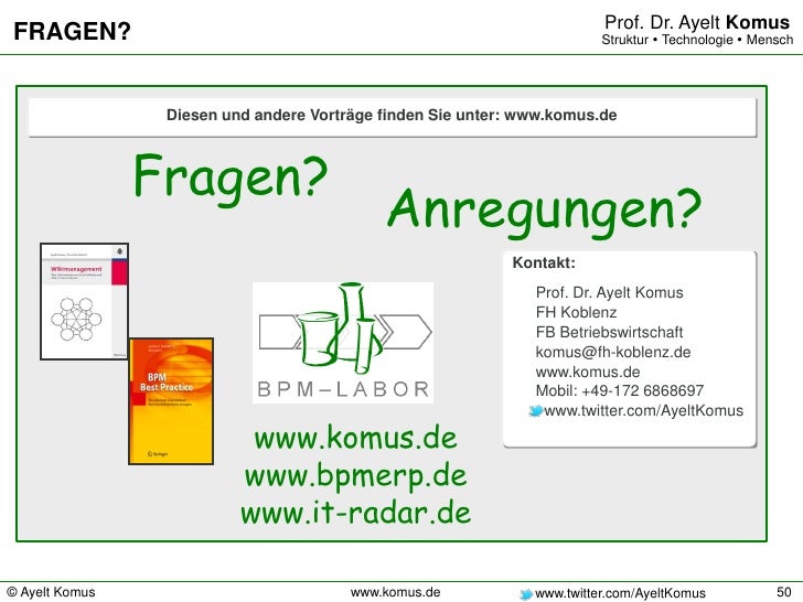 Bpm Best Practice Der Nächsten Generation Keynote - 