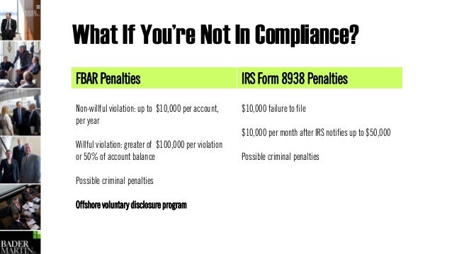 90 22 1 FBAR Vs Form 8938 Reporting Comparison