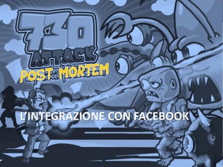 L’INTEGRAZIONE CON FACEBOOK
 