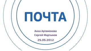 Почта Mail.Ru 2012