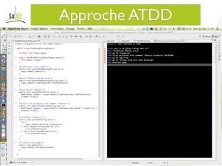 Approche ATDD




                27
 