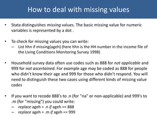 Comprehensive Introduction to Data Analysis Using STATA Software | PDF