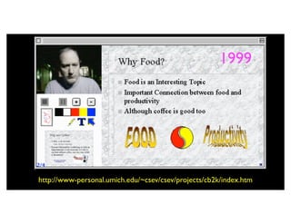 1999




http://www-personal.umich.edu/~csev/csev/projects/cb2k/index.htm
 